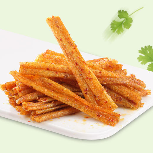 良品铺子 烤面筋香辣味辣皮辣片网红辣条味儿时小零食休闲小吃200g 商品图4