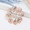 时尚花朵胸针 丝巾扣 两用 高档合金镶钻胸花爆款YH381 商品缩略图3