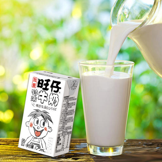 【京东JOY联名款】旺旺 旺仔特浓牛奶125ml*12包+旺仔牛奶125ml*8包 商品图3