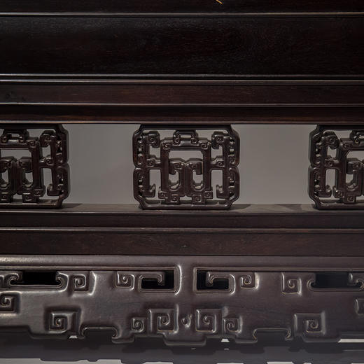 紫檀高浮雕山水人物故事座屏 商品图12