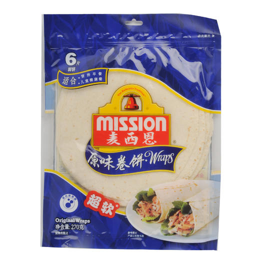麦西恩 原味卷饼 270g/袋 商品图0