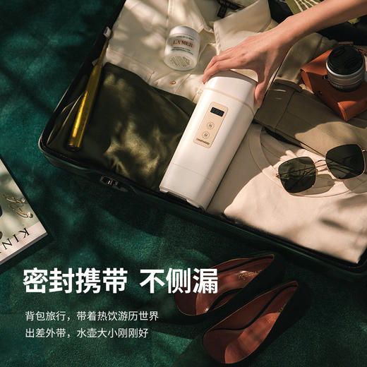 【全新升级网红款】韩国大宇旅行电热水杯 能烧水的保温杯 轻便小巧 24小时恒温 40℃-100℃ 可调温度 商品图1