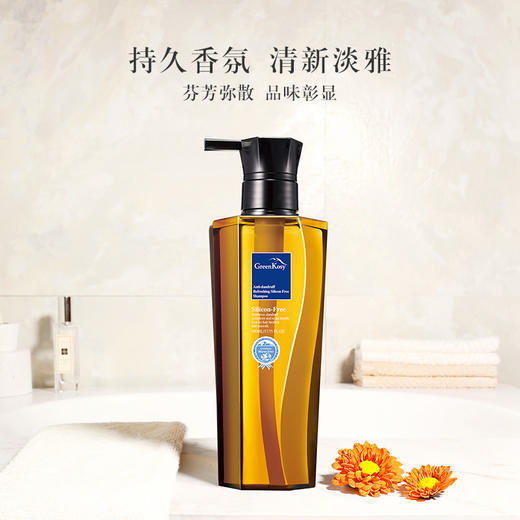 绿色溪谷无硅油椰油系列洗发液500ml随机送280ml护发乳发膜一支国产/进口版本随机发 商品图9