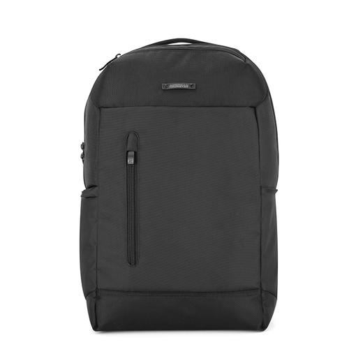 【美旅】轻便耐磨 男士通勤商务 挂套 舒适背负 伸缩减震肩带 电脑 眼镜 耳机 收纳 防盗 双肩包 TZ4 商品图8