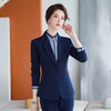 LL-20912时尚气质灰色职业西装套装 商品缩略图1