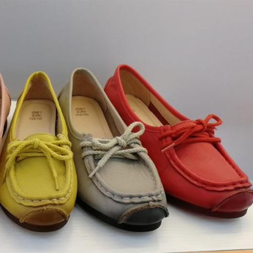 西村名物舒适妈妈鞋超软平底鞋X29CE30701 商品图1