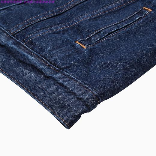 Levi's李维斯女式深蓝色全棉毛领加绒加厚牛仔夹克外套19736-0002JPY带授权招加盟代理 商品图0