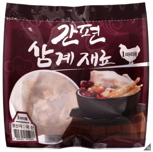 Samgyetang Dry Ingredient 40g x 8参鸡汤中药材料包#522630JPY带授权招加盟代理 商品图0