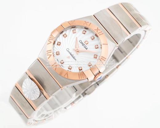 【SSS最新升级版】星座系列27MM、修正圈口罗马字体做法及后盖天文台认证浮雕图案细节;表带扣面logo采用烧焊工艺.彻底解决logo脱掉，内部依旧搭载了欧家1376正品机芯！真正意义上给 商品图2