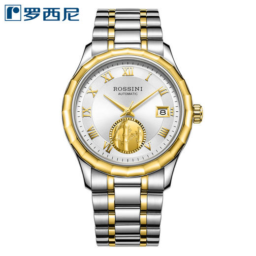 罗西尼5899&590035年感恩回馈款启迪系列 新品999足金币表腕表男手表 商品图0