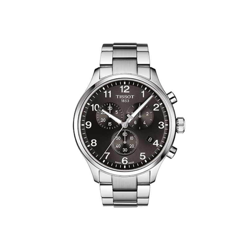 Tissot 天梭速驰系列钢带石英男表