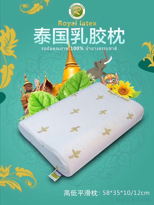 泰国皇家乳胶枕一只WZ25C75601 商品图2