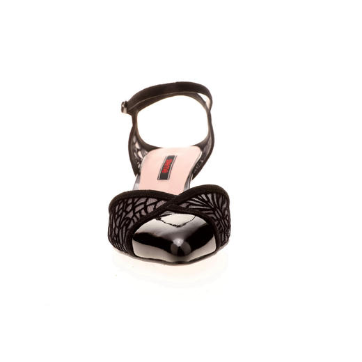 sheme蕾丝尖头 高跟凉鞋 商品图2