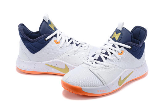 保罗乔治3代40--46蓝橙/宇航员  全新白/黑  年年有鱼 鸳鸯/青年精英赛 NASA联名 /宇航员 全明星  白炫彩 商品图2