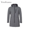 YvesFigarau伊夫·费嘉罗春秋商务休闲时尚舒适带帽（可拆卸）中长款风衣890503 商品缩略图0