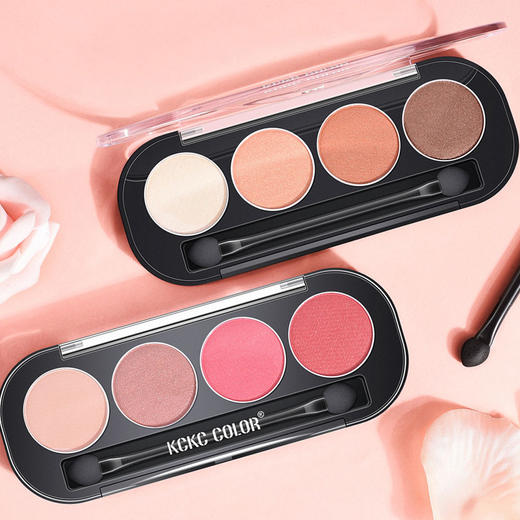 卡奇色彩 四色珠光眼影盘 商品图0