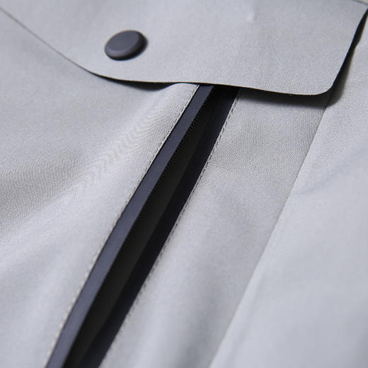 YvesFigarau伊夫·费嘉罗春秋商务休闲时尚舒适带帽（可拆卸）中长款风衣890503 商品图3