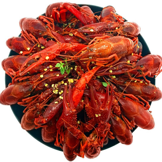 【实发750g*2盒】安井洪湖诱惑麻辣小龙虾 两盒特价69.9元!