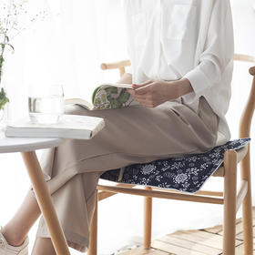 办公久坐试试它 腰臀的SPA | 靳艾绒坐垫/纯艾绒 电加热草本艾草垫子 纯棉可拆洗祛湿寒养生保健 普通版/加热版