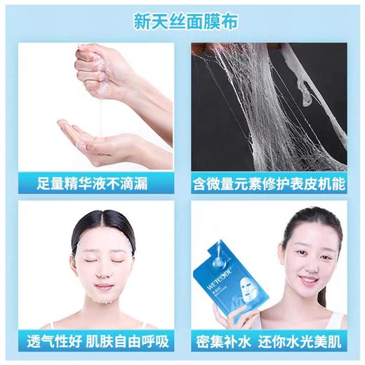 【常规】冰川矿泉-密集补水双层面膜（5片/盒）新旧包装随机 商品图1