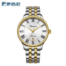 罗西尼5913T01B蓝爵系列专柜同款正品防水商务女表自动机械手表男