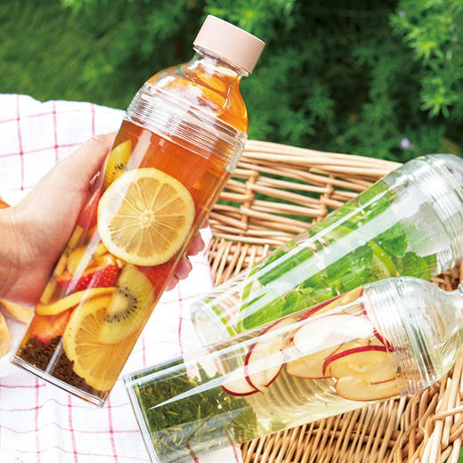 【HARIO】PCT树脂冷水壶带过滤网冷泡壶 水果茶壶 FIBP-40 商品图1