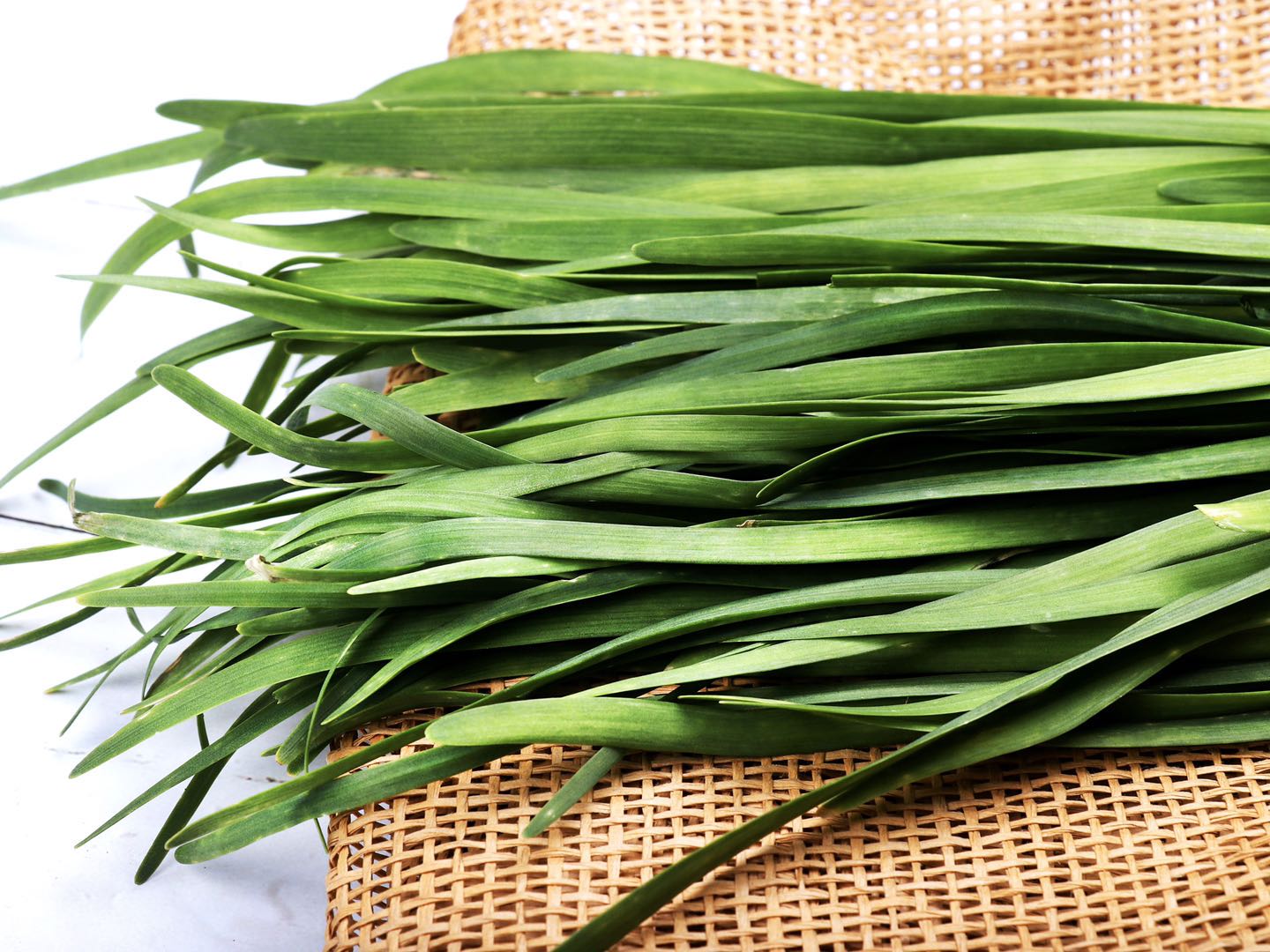 呱哩农场少量出货有机韭菜250g