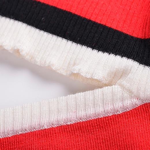 VIMAGE纬漫纪春季新品女装修身显瘦包臀针织半裙一步裙V701303 商品图3