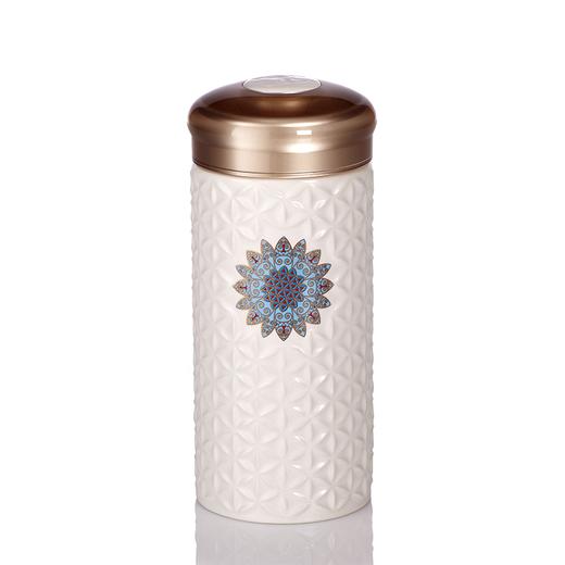 生命之花（阳光）随身杯 彩釉贴花款 双层300ml 商品图0