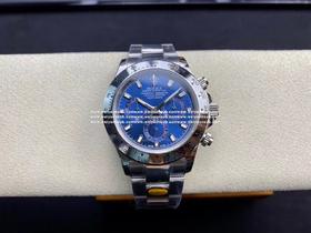 N 厂 劳力士 迪通拿7750版本～搭配专柜正品一致的904L精钢壳套 40mm直径 超透蓝宝石 超高性价比