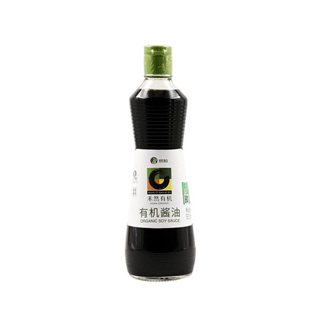 有机酱油500ml/瓶 (中国有机认证，100%全有机！）
