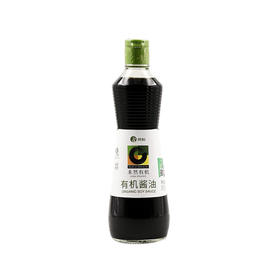 有机酱油500ml/瓶 (中国有机认证，100%全有机！）