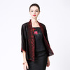 TANGY Collection天意莨绸绣花拼纱短外套 商品缩略图2