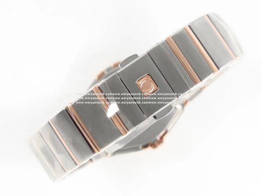 【SSS最新升级版】星座系列27MM、修正圈口罗马字体做法及后盖天文台认证浮雕图案细节;表带扣面logo采用烧焊工艺.彻底解决logo脱掉，内部依旧搭载了欧家1376正品机芯！真正意义上给 商品图10