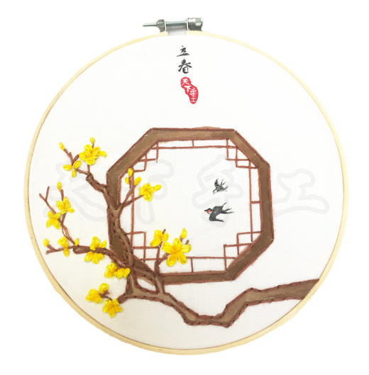 刺绣二十四节气系列材料包