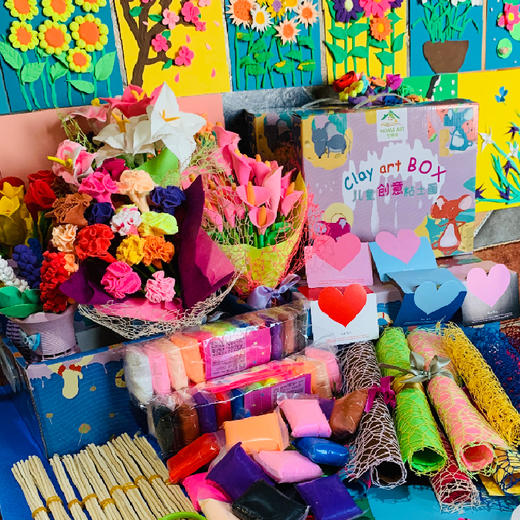 优课库|宅家画 《我是小小花艺师》花艺节日贺卡DIY课 商品图0