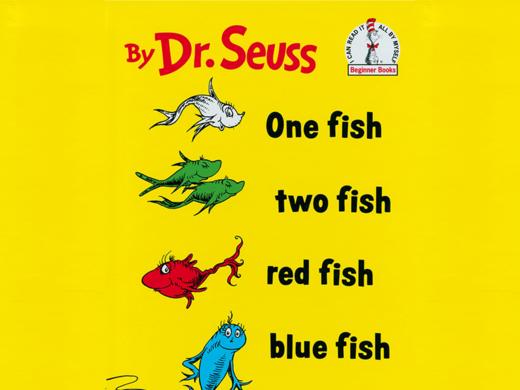 《One Fish Two Fish Red Fish Blue Fish》02 商品图0