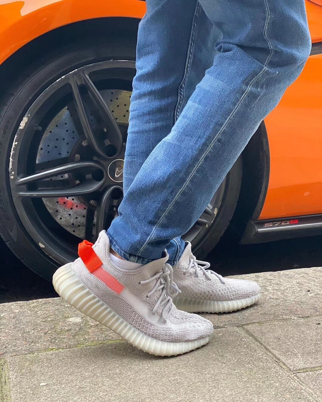 三个新色yeezy350v2taillight尾灯黑生胶大几率过验脚感无敌男女款