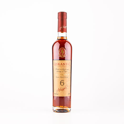 阿斯卡奈利兄弟白兰地6年500ml格鲁吉亚原装进口宴会商务酒品俄优品