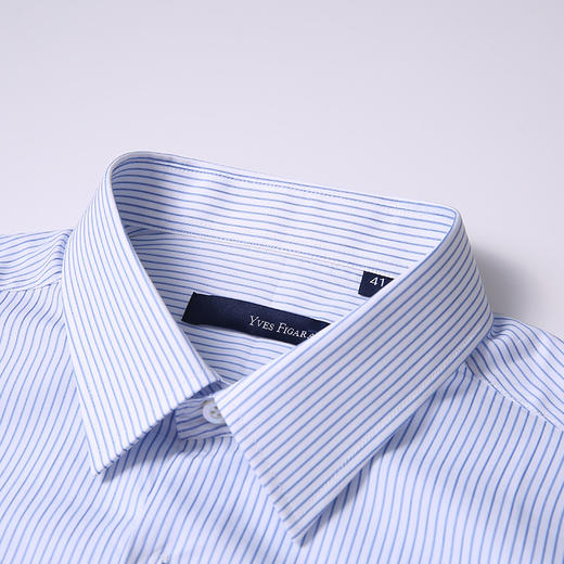 YvesFigarau伊夫·费嘉罗夏季商务休闲简约舒适透气短袖衬衫890405 商品图3