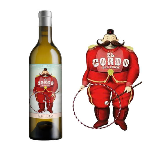 红房子酒庄马戏团白葡萄酒CASA ROJO EL GORDO DEL CIRCO 750ml 商品图0