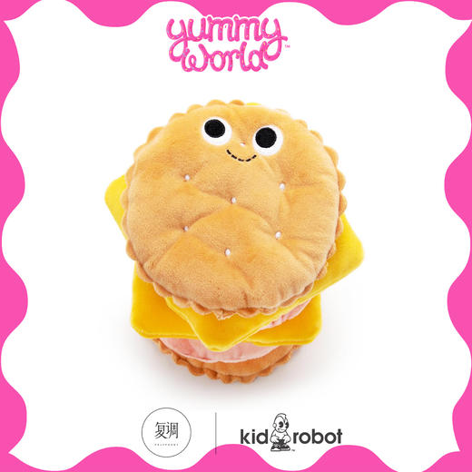 Kidrobot 美味世界系列毛绒玩具 抱枕 午餐盒 Yummy World Zoey and the YumYumables XL Plush 商品图3