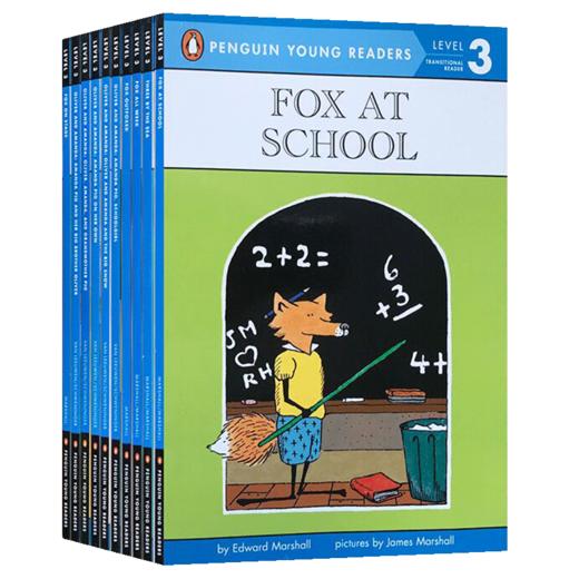 Penguin Young Readers L3 美国企鹅分级阅读第三阶段10本套装 英文原版 儿童英语读物书籍 附全彩插图 英文版进口原版书籍 企鹅分级阅读第3阶段 原版进口 商品图0