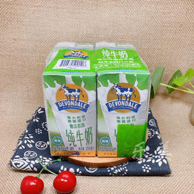 德运纯牛奶200ml*6