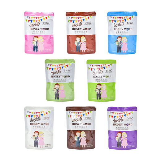 巧克力币 千言万语巧克力币100g 纯可可脂diy装饰蛋糕 淋面烘焙原料 商品图0