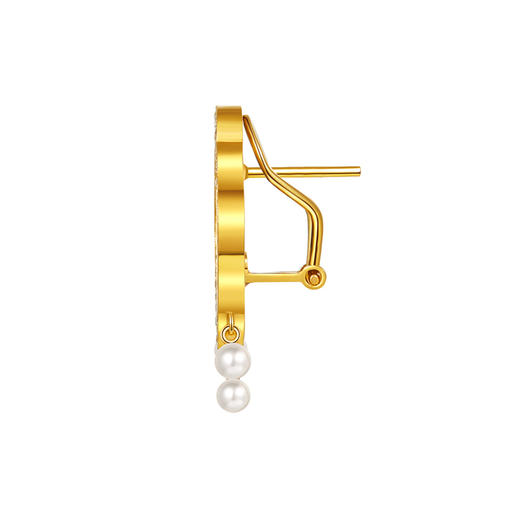 【熙】画堂春·桃枝点晴耳饰 梅花 商品图1