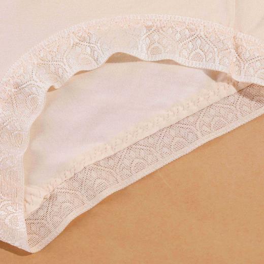 【两条盒装】女士兰精莫代尔蕾丝边净色撞色经典彩纱内裤2877/2873/2890 商品图4