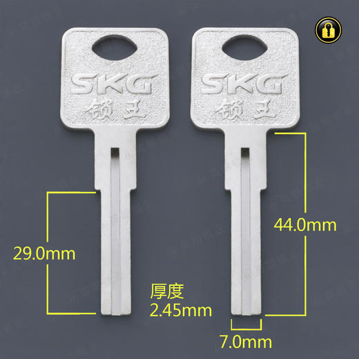 〖5034〗锁王双叶片 商品图0