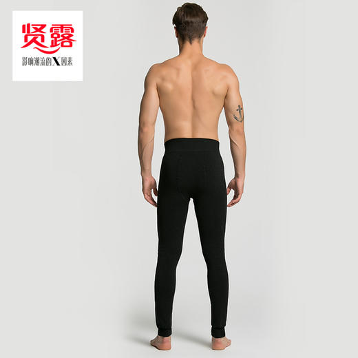 男士羊毛蚕丝加厚聚暖保暖裤2537&男士保暖裤600g竹炭棉加大加厚超柔绒外裤5070 商品图9