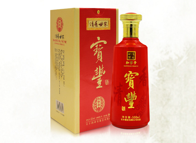 宝丰清香型 清香世家 和字号52度500ml*6 - 宝丰酒官方旗舰店